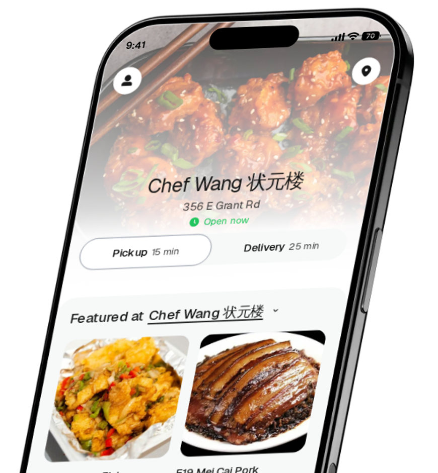 Chef Wang 状元楼 app preview