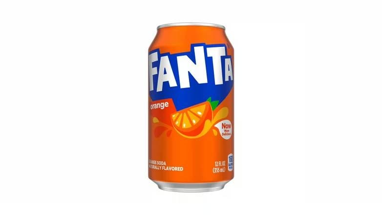 Fanta Orange Can 罐装芬达.