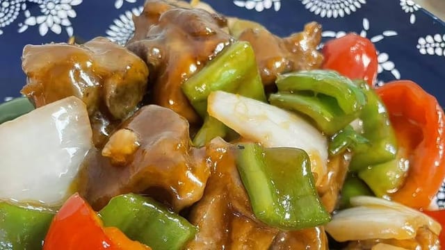 E12. 糖醋排骨 Sweet Sour Rib.
