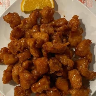 . (午) 陈皮鸡 Orange Chicken