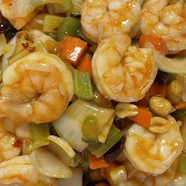 Delicious Kung Pao Shrimp