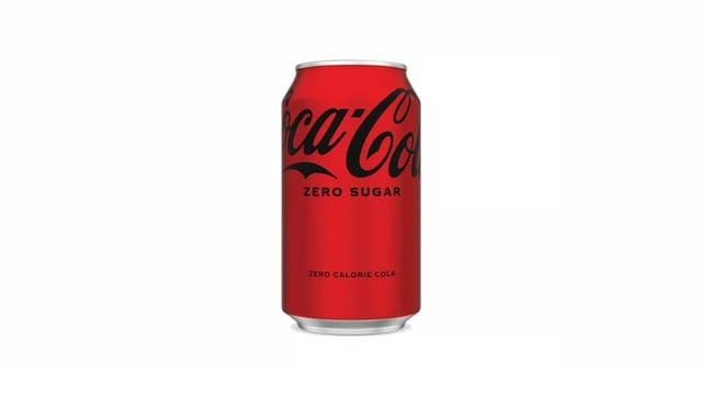 Coke Zero Can 罐裝零度可口可樂.