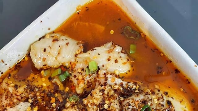 水煮鱼片 Water-Boiled Fish.