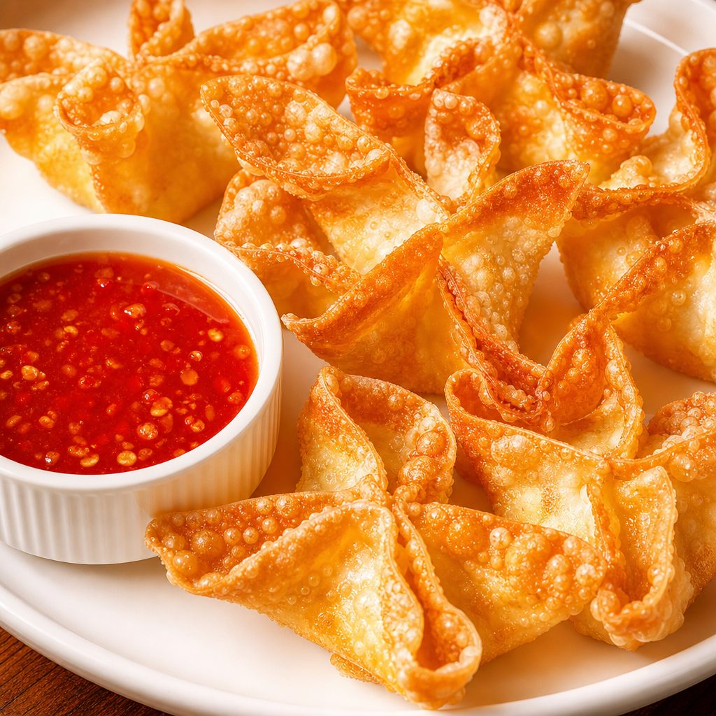 A8. 香炸蟹角 Crab Puffs (8).