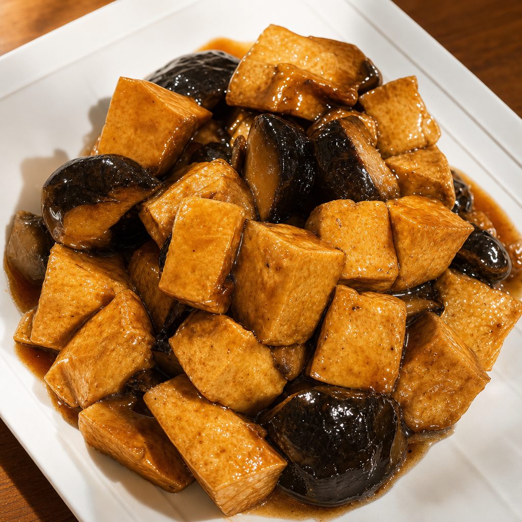 G19. 红烧豆腐 Braised Tofu.