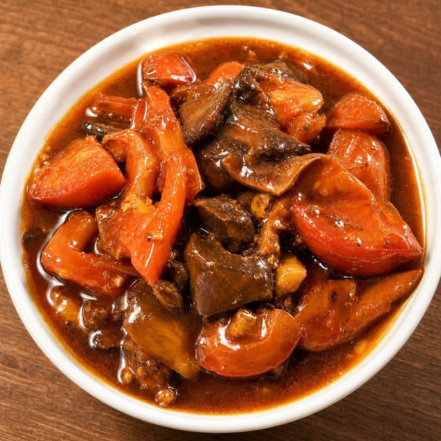 D1. 番茄牛腩煲 Tomato Beef Stew.