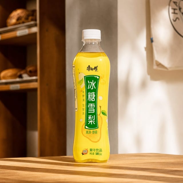 Master Kong Pear Juice 康師傅冰糖雪梨.