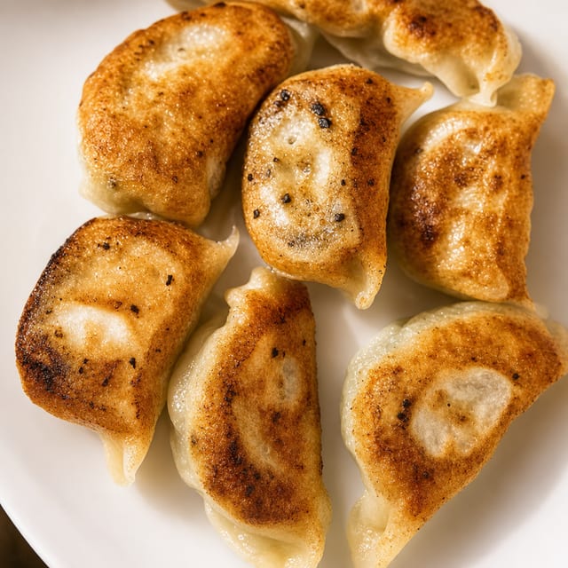 M7. 白菜猪肉锅贴 Cabbage & Pork Pot Sticker (8).