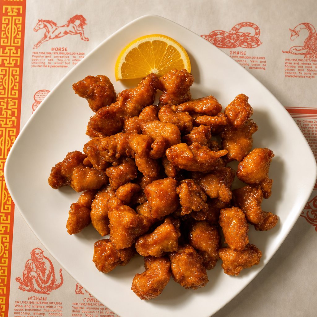 陈皮鸡 Orange Chicken.