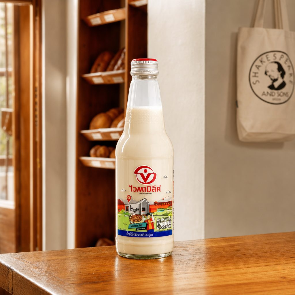 Vitamilk Soymilk Original Flavor Thai Edition 泰國版維他豆奶.