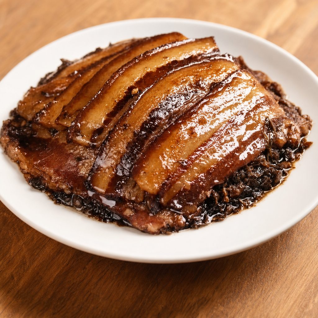 E19. 梅菜扣肉 Mei Cai Pork.