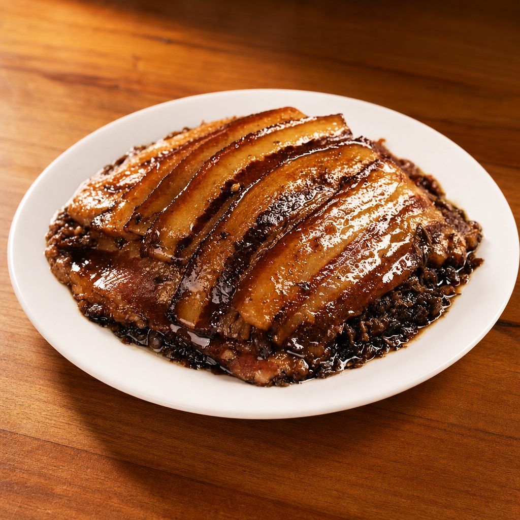 E19. 梅菜扣肉 Mei Cai Pork.
