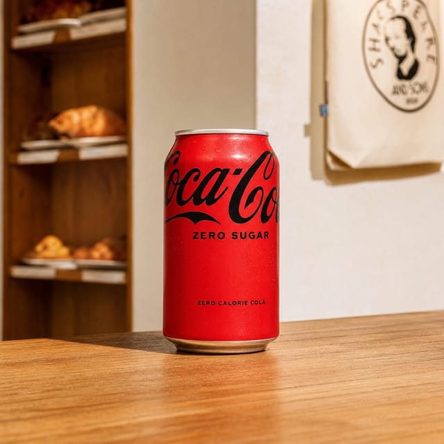 Coke Zero Can 罐裝零度可口可樂.