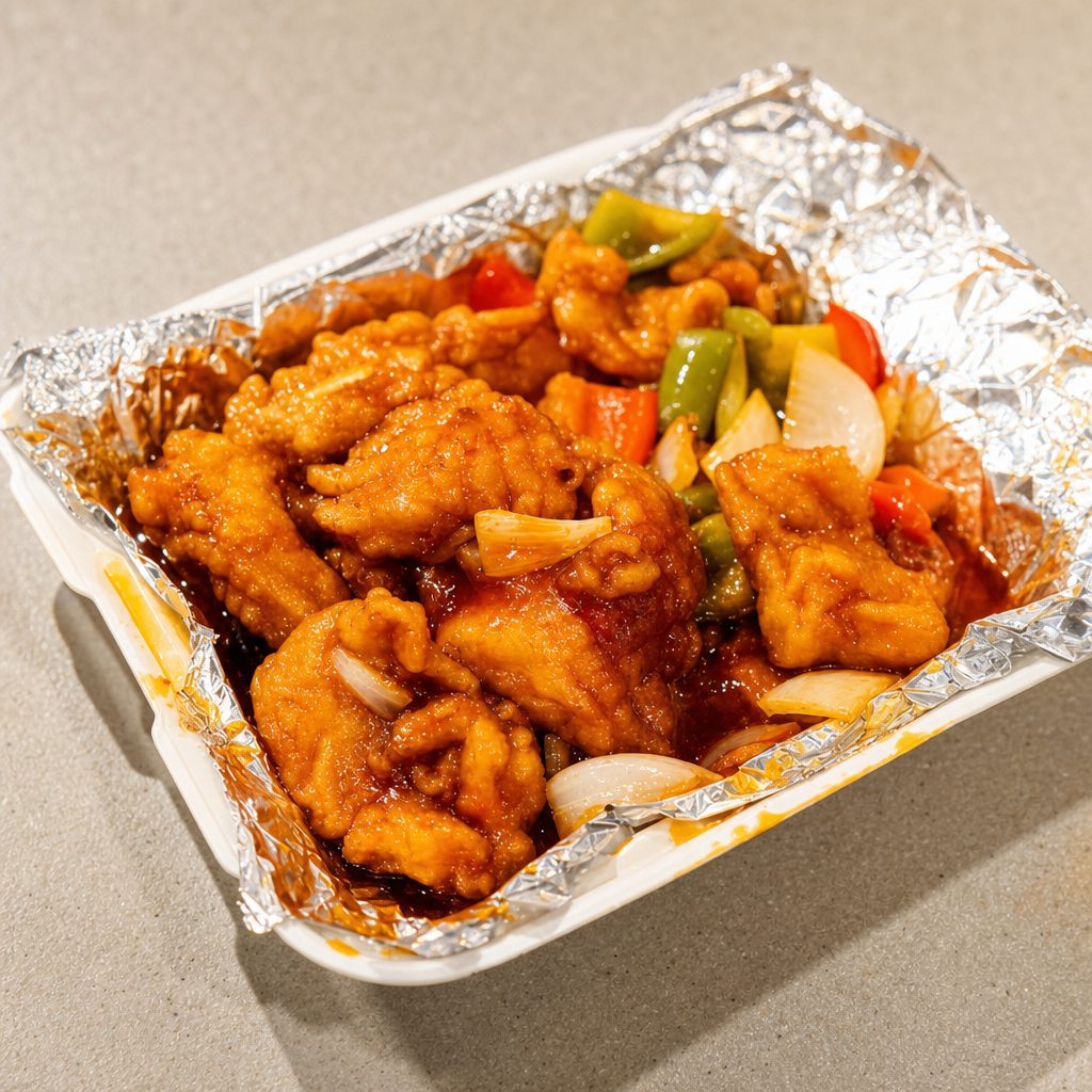 F5. 糖醋鱼片 Sweet Sour Fish.