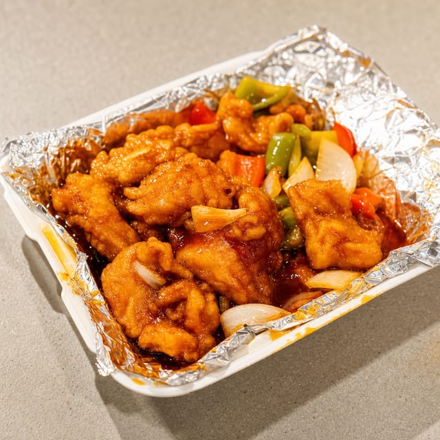 F5. 糖醋鱼片 Sweet Sour Fish.
