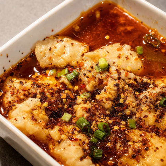 水煮鱼片 Water-Boiled Fish.