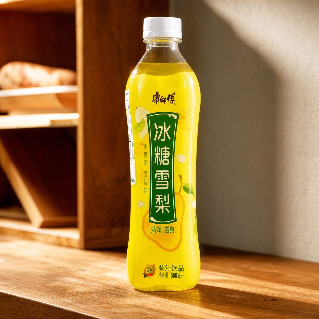 Master Kong Pear Juice 康師傅冰糖雪梨.
