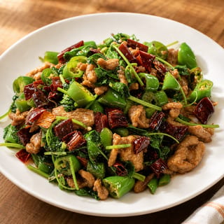 B28. 湖南小炒牛肉 Hunan Style Stir-Fried Beef
