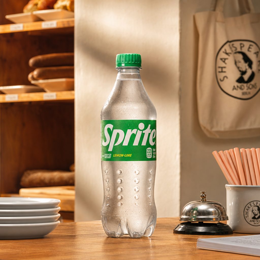 Sprite Bottle 20 FL Oz 瓶装雪碧.