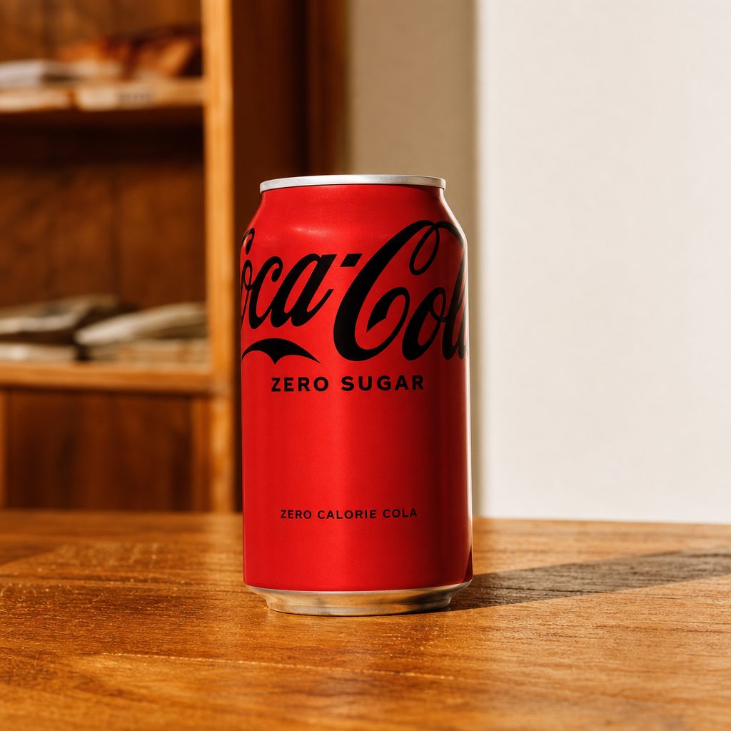 Coke Zero Can 罐裝零度可口可樂.