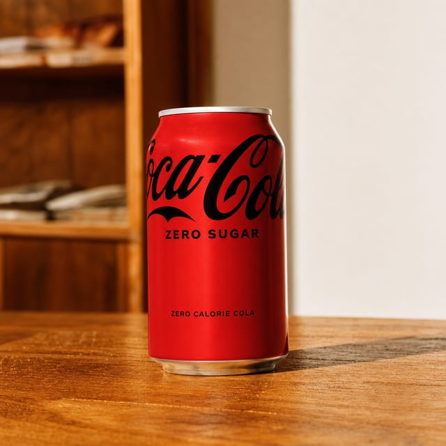 Coke Zero Can 罐裝零度可口可樂.
