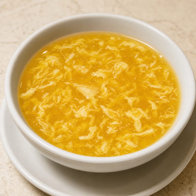 小蛋花汤 Small Egg Flower Soup.