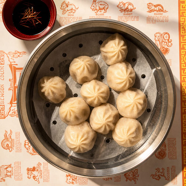 小笼包 Small Steamed Bun (10 Pieces.).