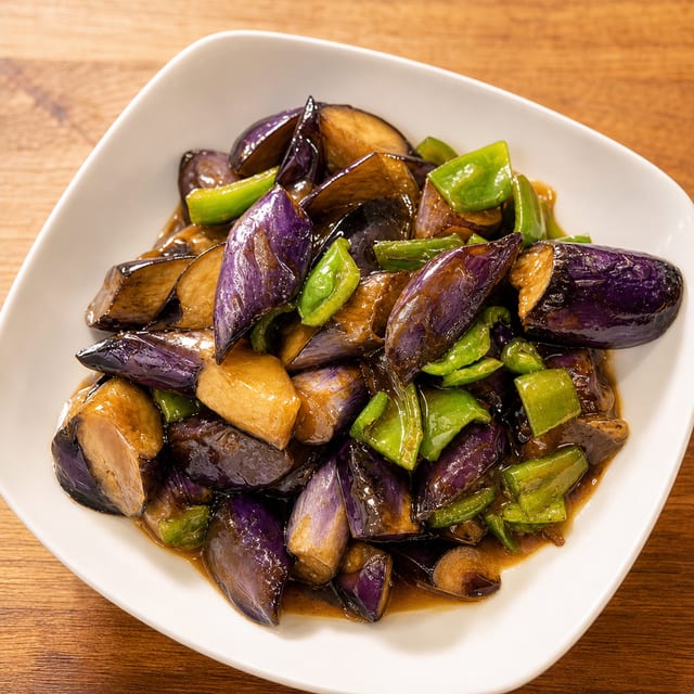 G1. 烧茄子 Grilled Eggplant.