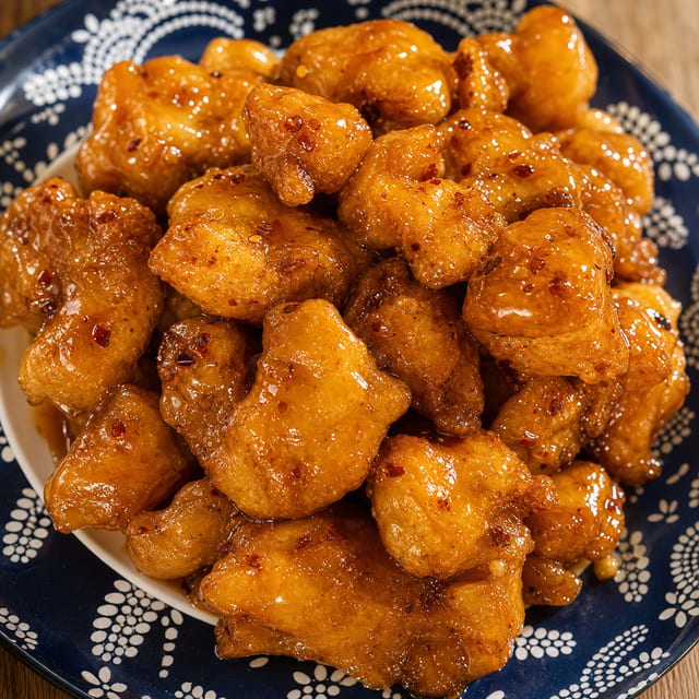 左宗鸡 General Tsao's Chicken.