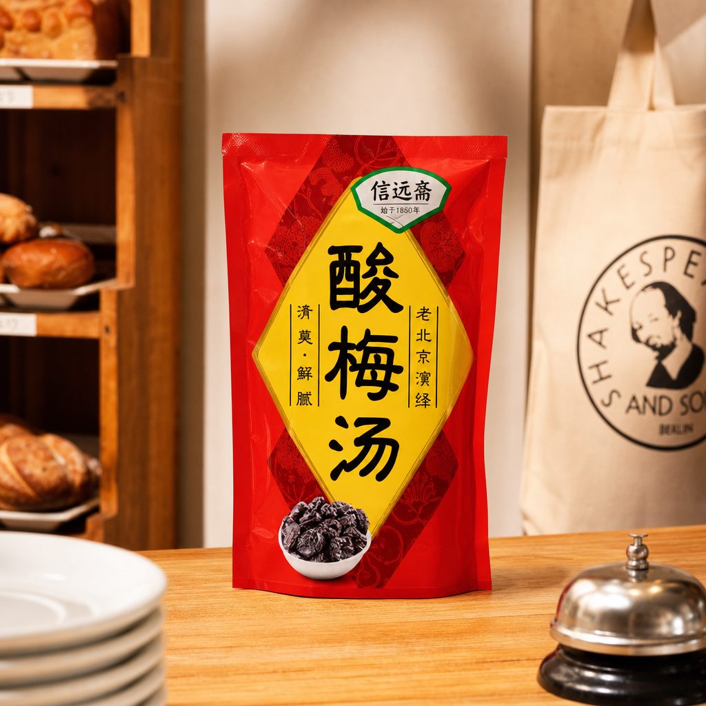 Master Kong Sweet-sour Plum Juice 康師傅酸梅湯.