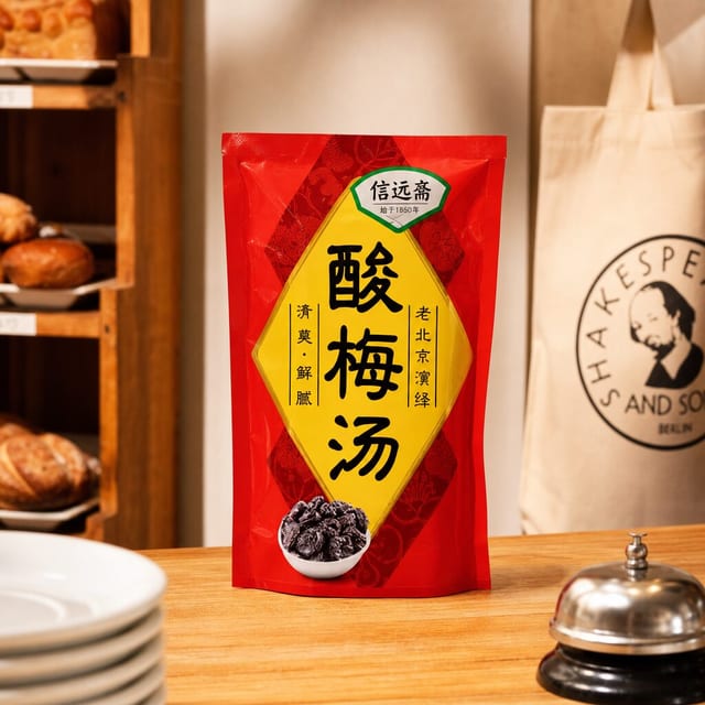 Master Kong Sweet-sour Plum Juice 康師傅酸梅湯.