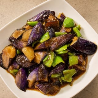 G1. 烧茄子 Grilled Eggplant