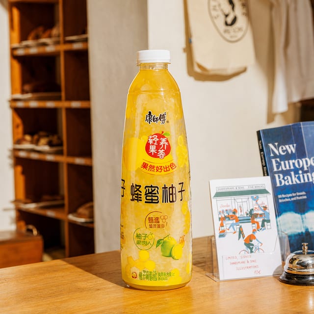 Master Kong Honey Pomelo Drink 康師傅蜂蜜柚子.