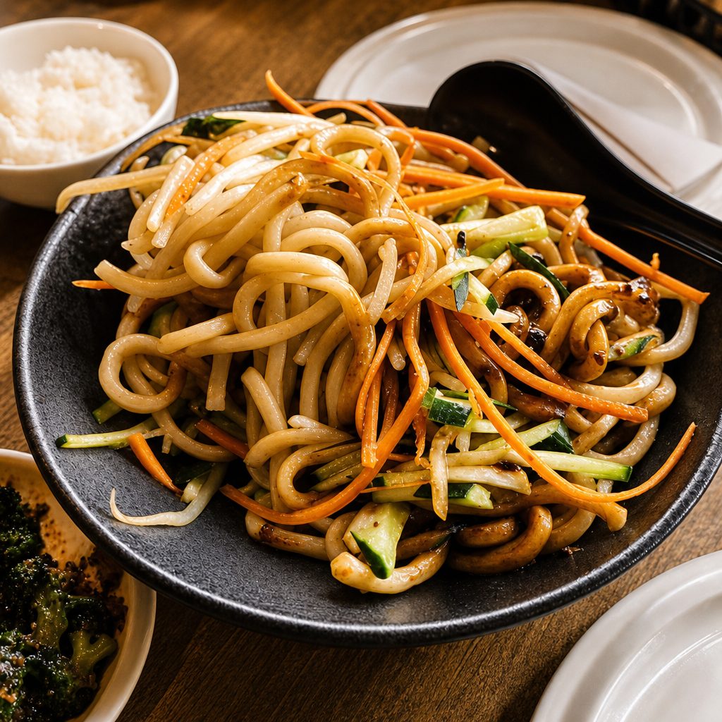H10. 炸酱面 Chef Sauce Noodle.
