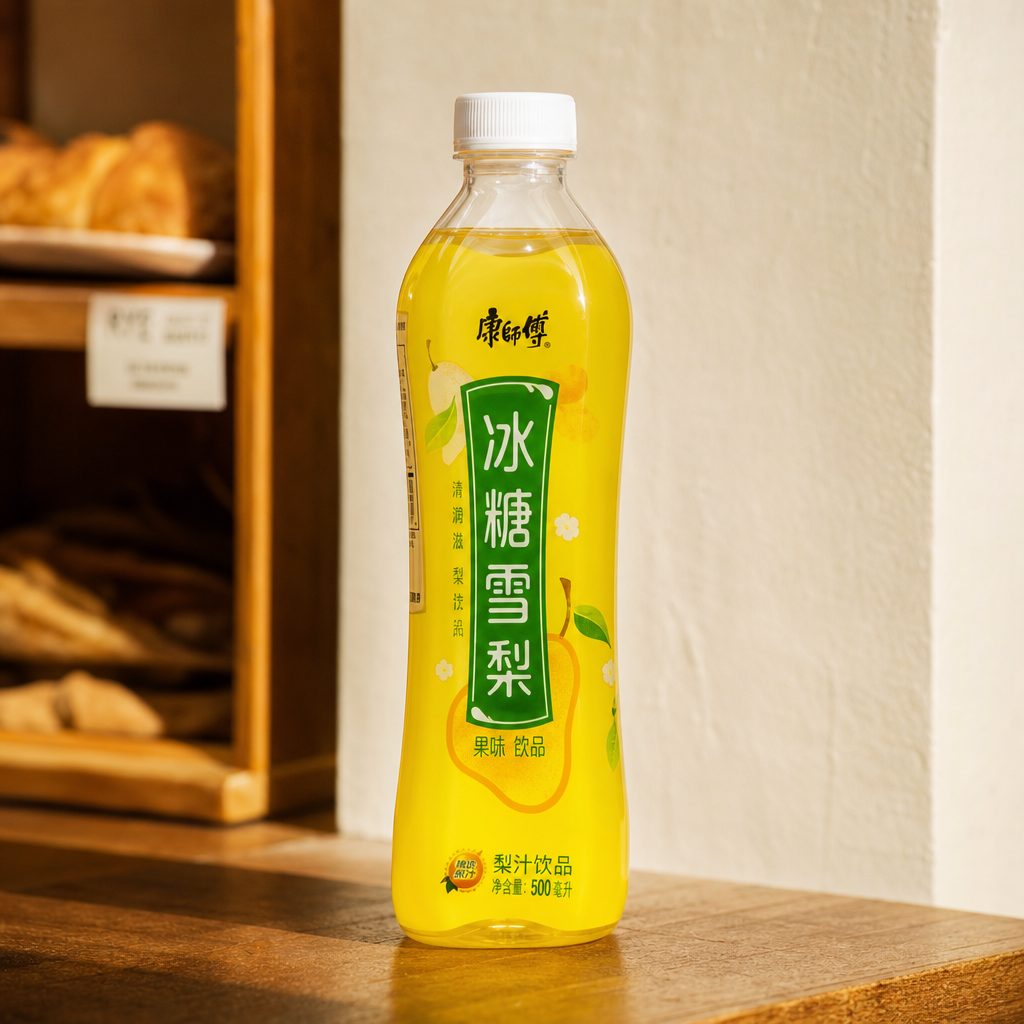 Master Kong Pear Juice 康師傅冰糖雪梨.