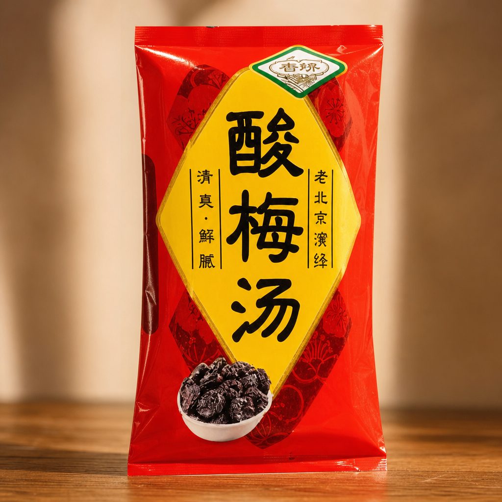 Master Kong Sweet-sour Plum Juice 康師傅酸梅湯.