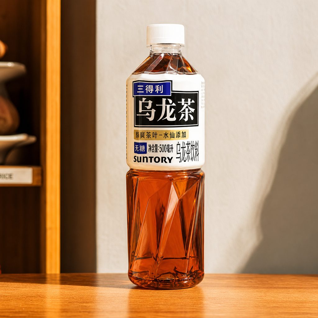 Santory Unsweetened Oolong Tea 三得利烏龍茶.