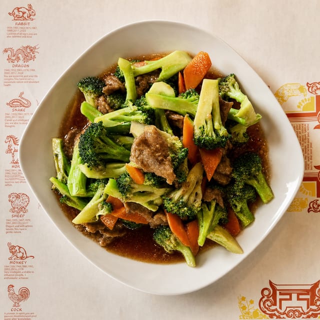 芥兰牛 Beef Broccoli.