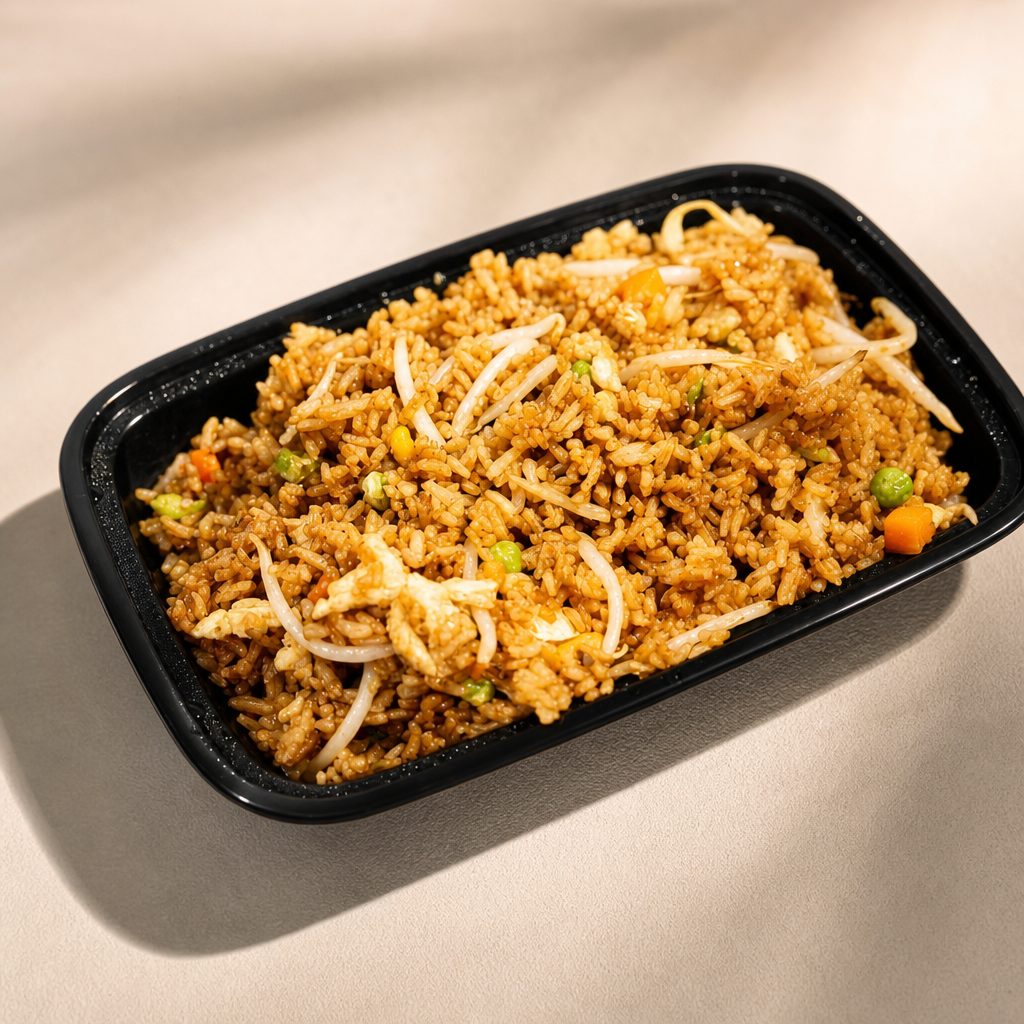 (午) 鸡炒饭 Chicken Fried Rice.