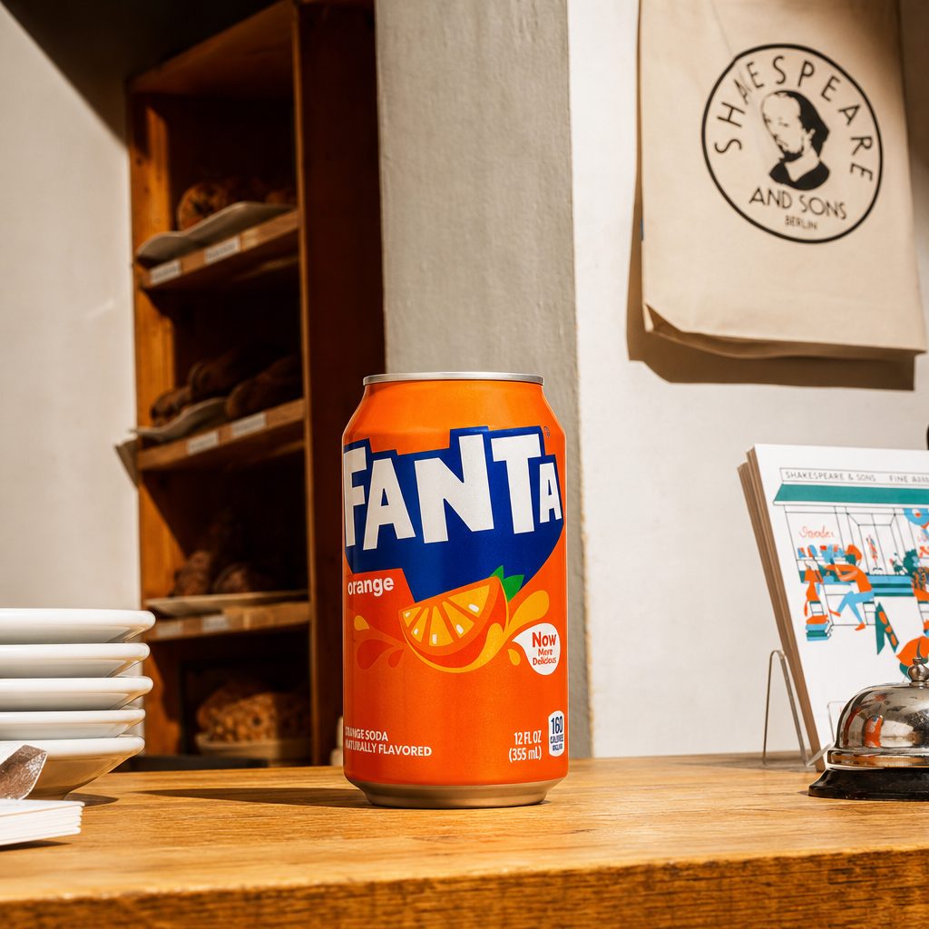 Fanta Orange Can 罐装芬达.