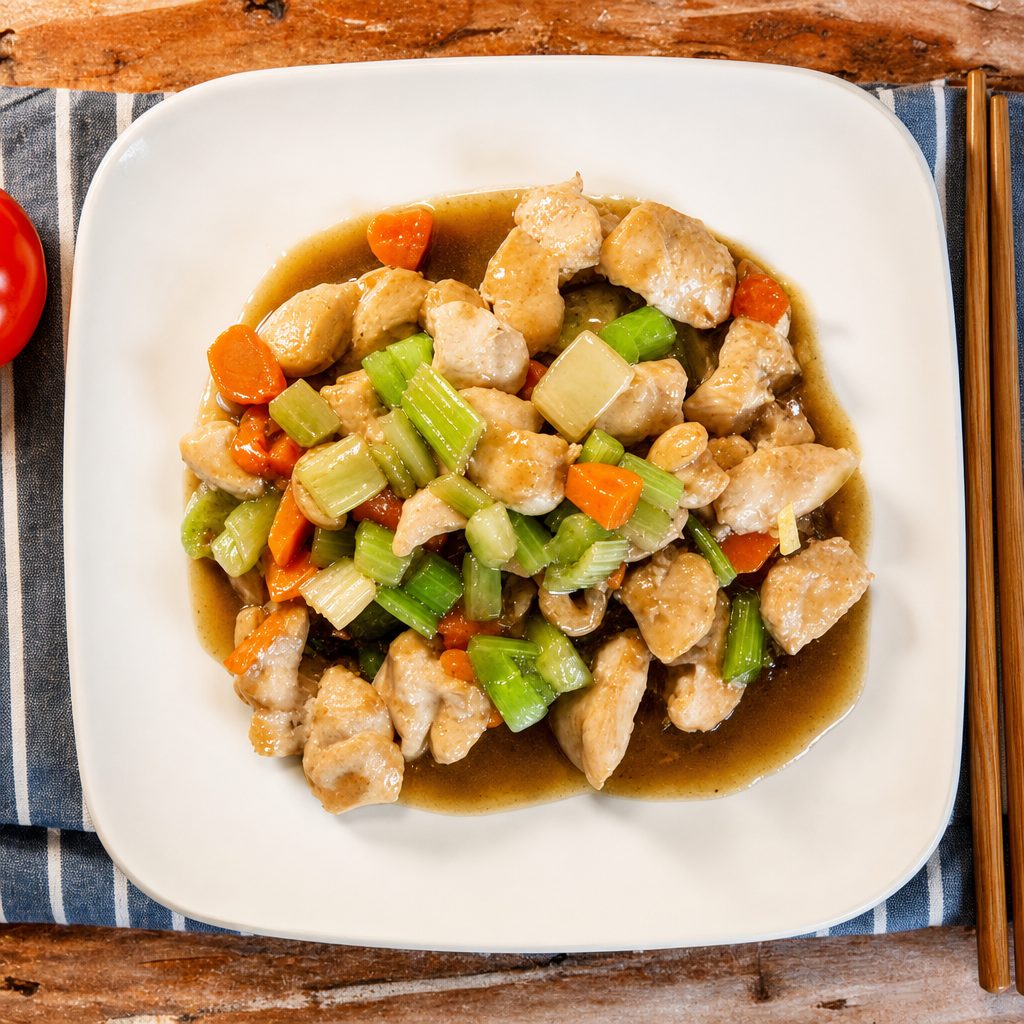 腰果鸡 Cashew Chicken.