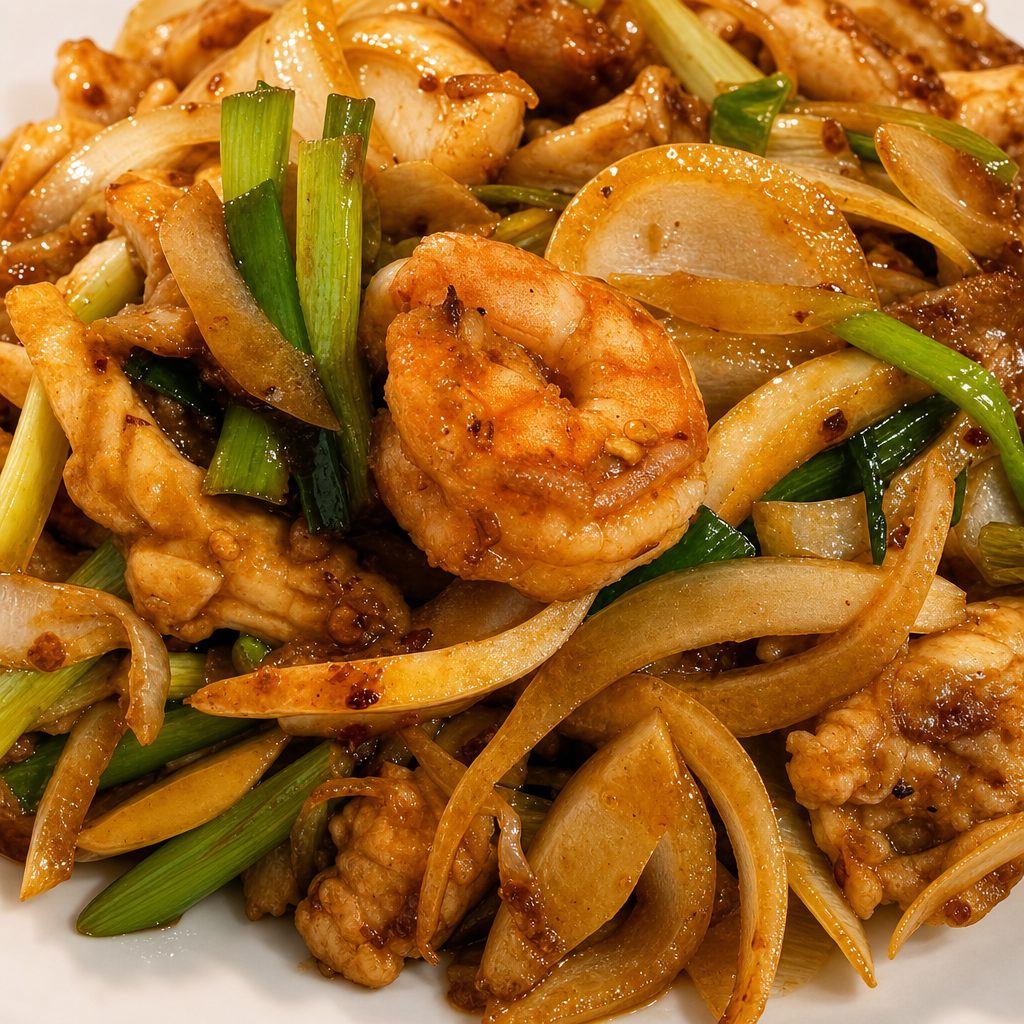 蒙古虾 Mongolian Shrimp.