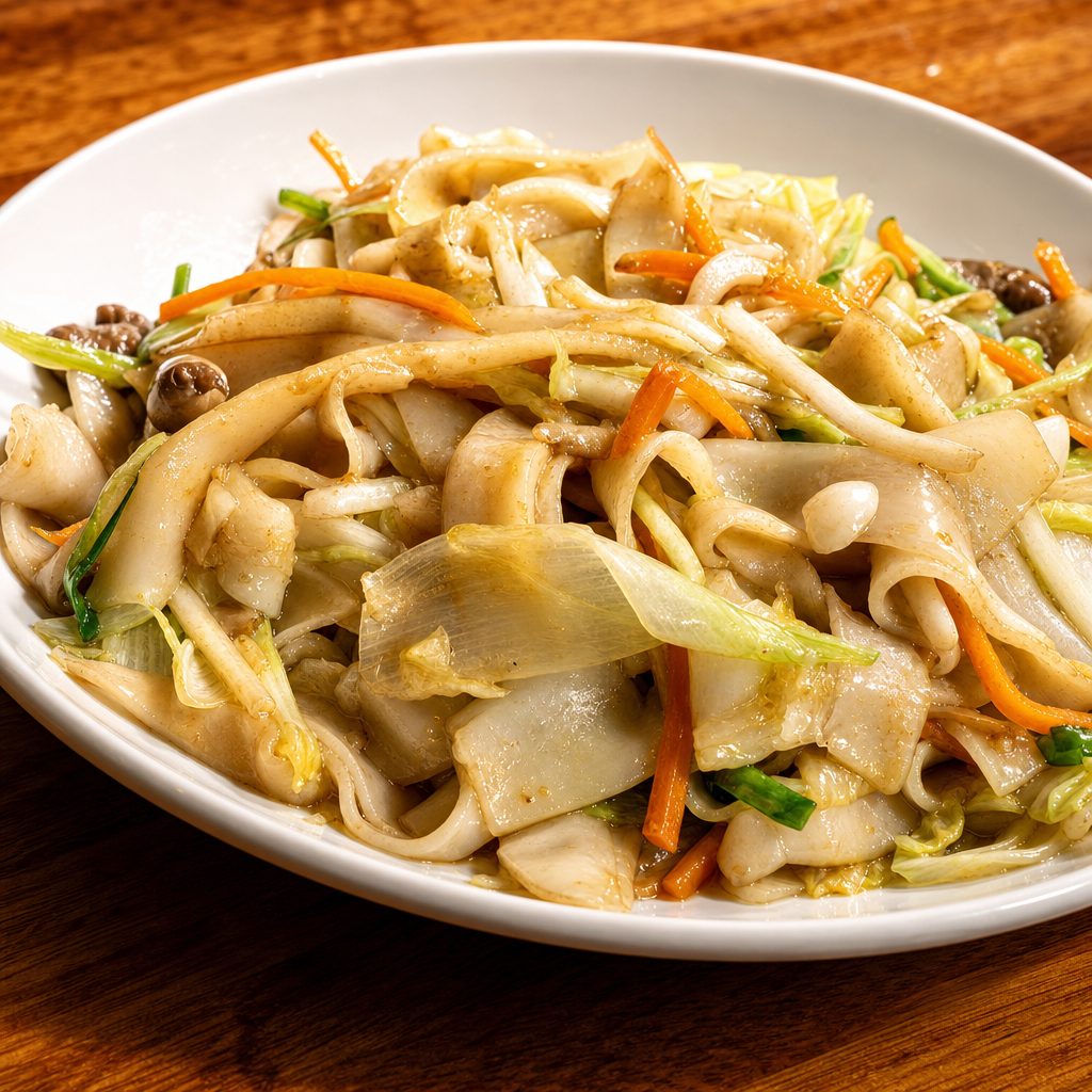 H15. 干炒牛河 Beef Chow Fun (Rice Noodle).